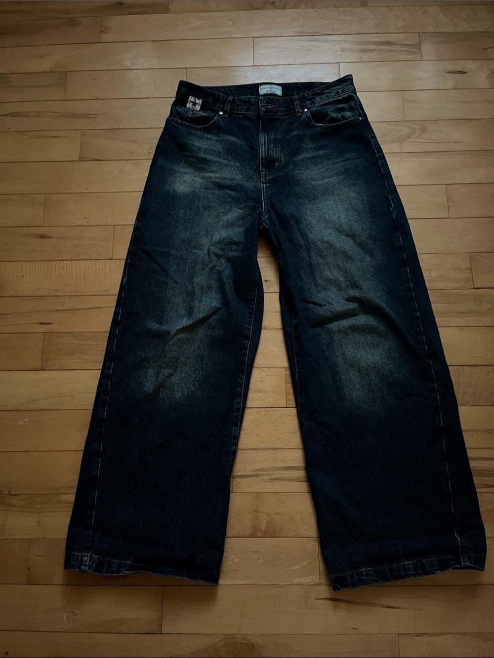 REVICE Wide-Leg Womenβs empire Jean in OVERCAST
